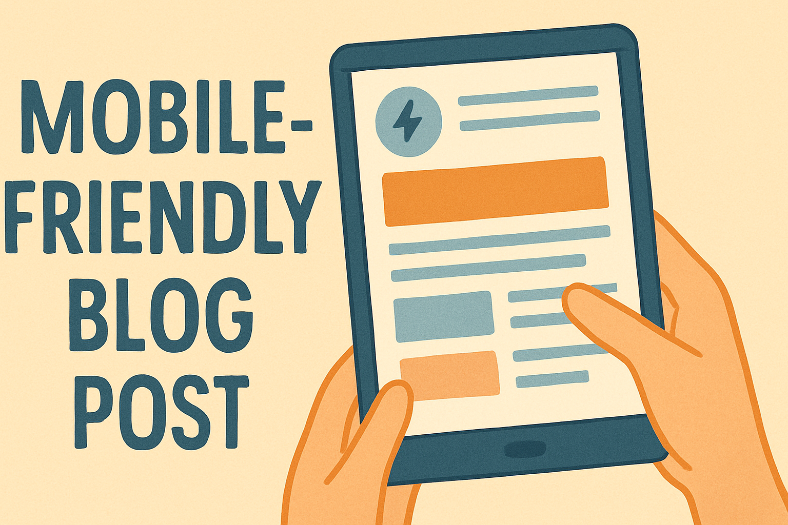 Mobile-optimized blog layout for better user experience and SEO.