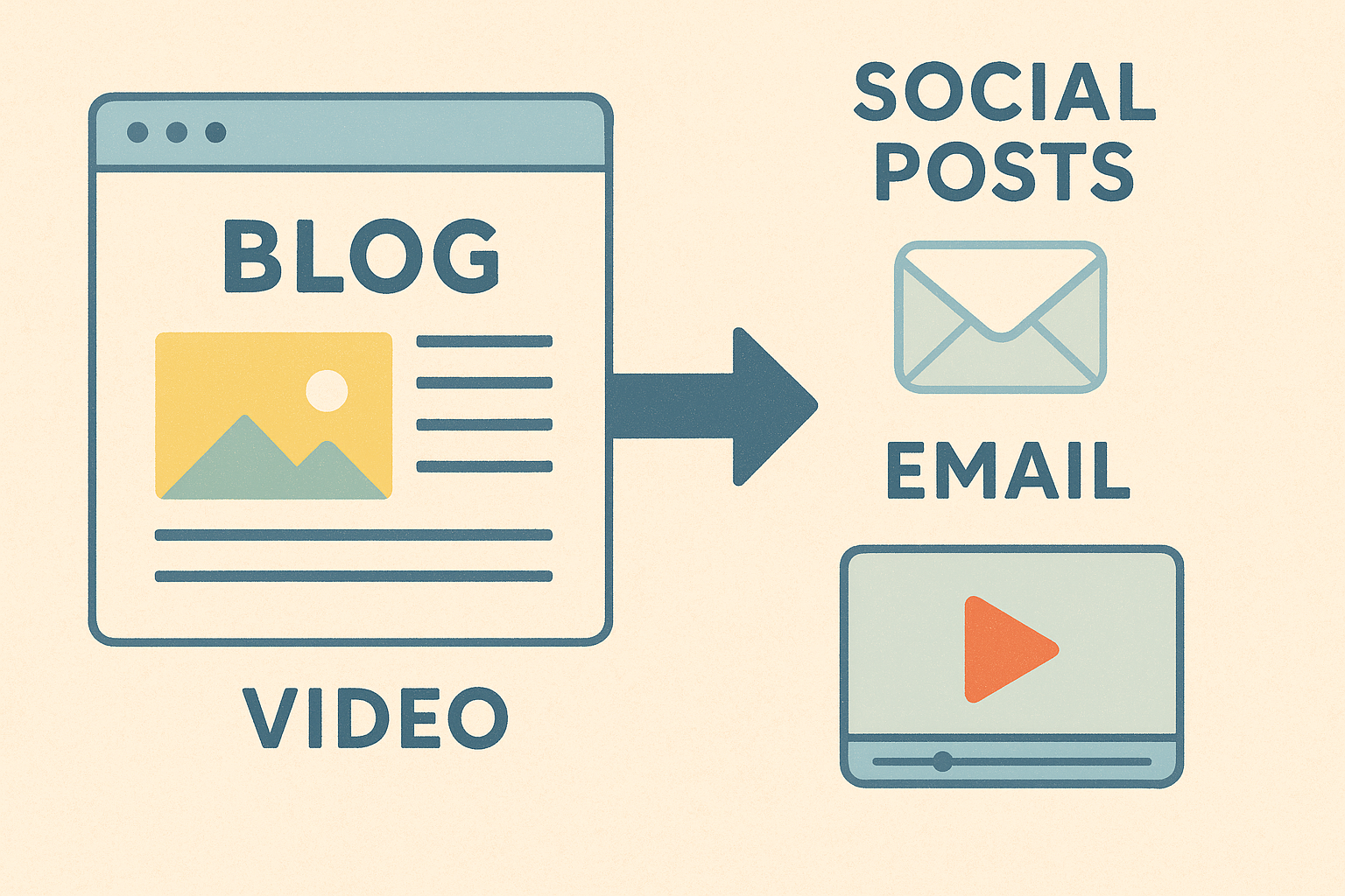 Repurpose older blog content 